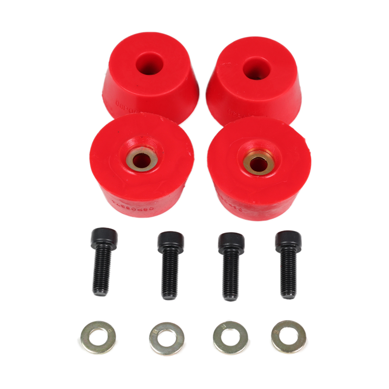 Toyota 4Runner Bump Stops - Front - Energy Suspension - Hyper Flex - Red - `96-`02